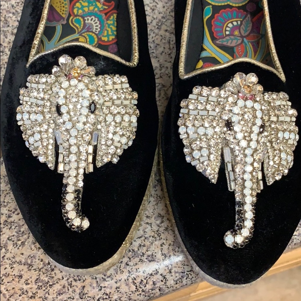 RARE Louboutin flats Noemie Playa Velvet Flat 😍 - Picture 1 of 9